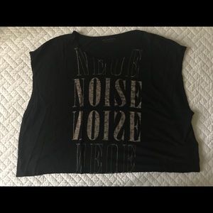 All Saints NOISE super soft short tank